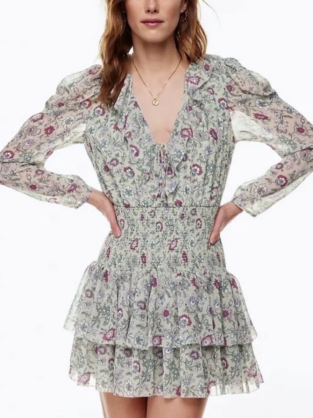 NWOT Wilfred Floral Poem Dress